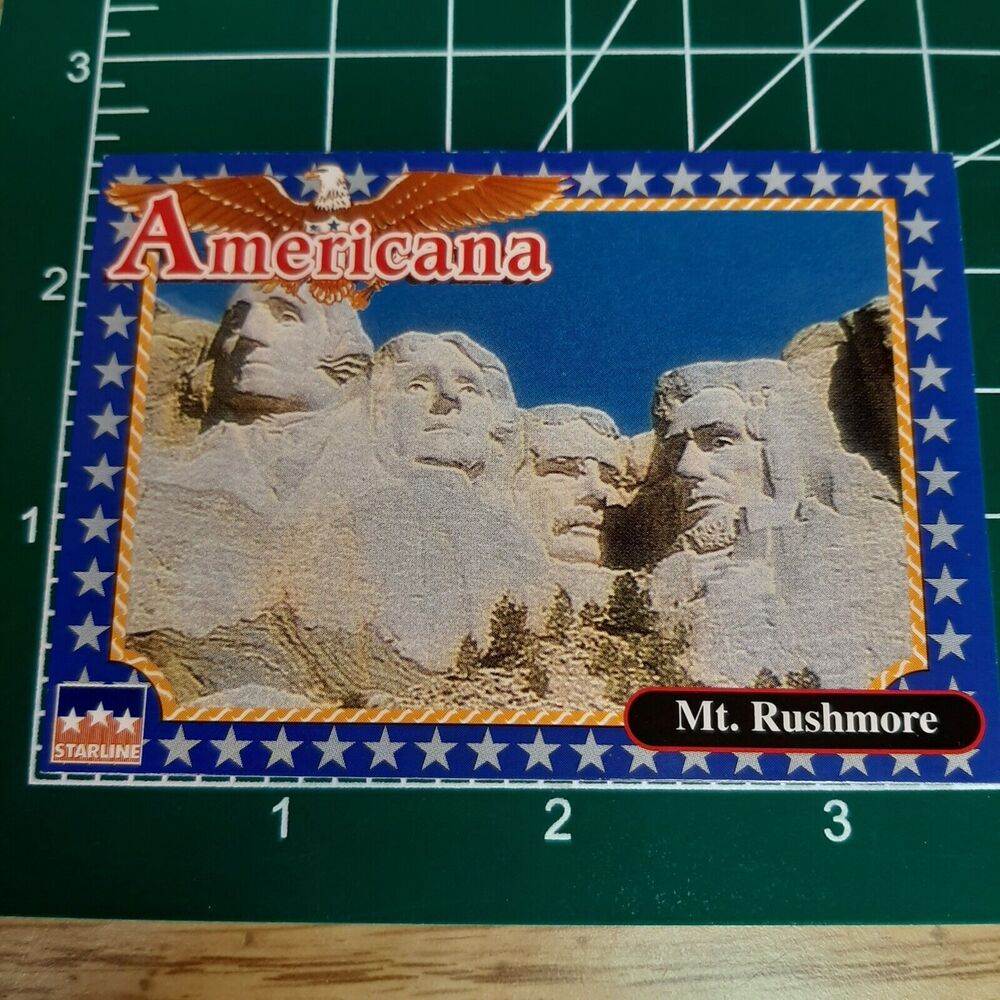 1992 Mount Rushmore - Starline Americana Trading Card #118 US Presidents